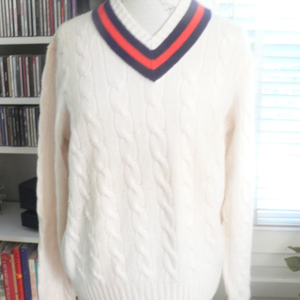 Unisex Polo Ralph Lauren Cashmere Tennis Sweater